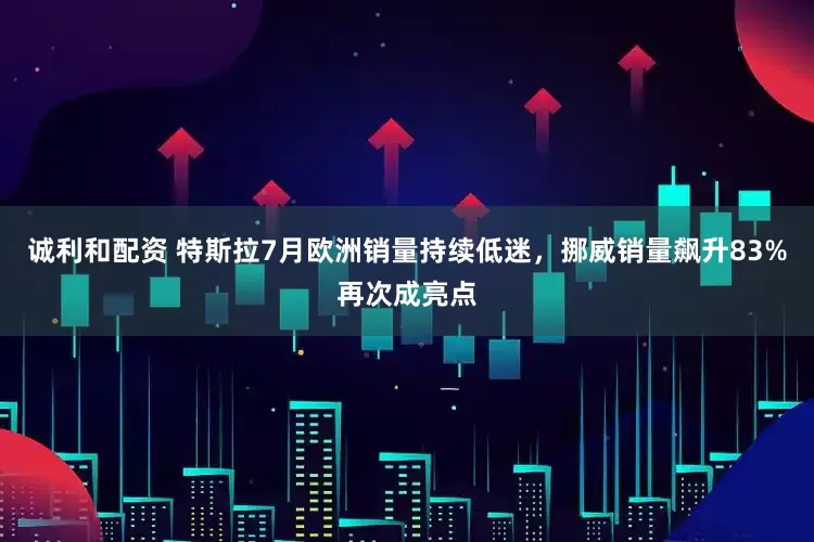 诚利和配资 特斯拉7月欧洲销量持续低迷，挪威销量飙升83%再次成亮点